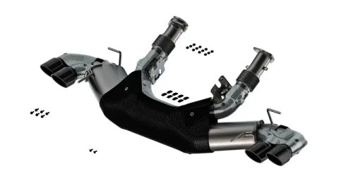 Borla 20-24 Chevy Corvette 6.2L V8 AT w/o NPP 3in S-Type Catback Exhaust - Black Chrome Tips thumbnail 3