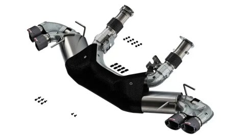 Borla 20-24 Chevy Corvette 6.2L V8 AT w/o NPP 3in S-Type Catback Exhaust - Carbon Fiber Tips thumbnail 3