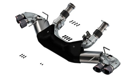 Borla 20-24 Chevy Corvette 6.2L V8 AT w/o NPP 3in S-Type Catback Exhaust - Carbon Fiber Tips thumbnail 5
