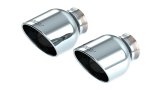 Borla 15-24 Dodge Charger V8 / 2023 Chrysler 300C T-304 SS Tips 5in Outlet - Bright Chrome thumbnail 4