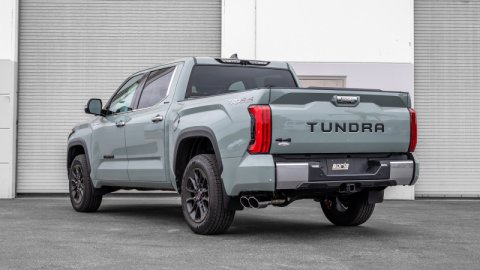 Borla 22-24 Toyota Tundra 3.4L V6 (Inc. Hybrid) Ext. Cab/STD Bed/145.7in WB S-Type Cat-Back - Chrome thumbnail 2