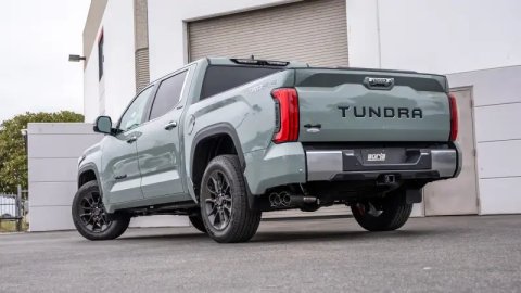 Borla 22-24 Toyota Tundra 3.4L V6 (Inc. Hyb.) Ext. Cab/STD Bed/145.7in WB S-Type Cat-Back - Carbon thumbnail 7
