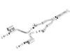 Borla 2015 Dodge Challenger Hellcat 6.2L V8 S-TYPE Catback Exhaust No Tips Factory Valance thumbnail 4