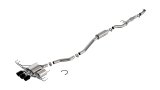 Borla 2023 Honda Civic Type R MT ATAK Catback Exhaust w/ 4in Ceramic Black Tips thumbnail 1