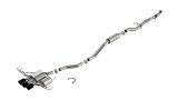 Borla 2023 Honda Civic Type R MT ATAK Catback Exhaust w/ 4in Ceramic Black Tips thumbnail 3