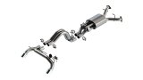 Borla 22-24 Ford Bronco Raptor V6 Turbo AT 2WD / 4WD ATAK Catback Exhaust w/ 4in Chrome Tips thumbnail 1