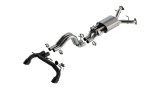 Borla 22-24 Ford Bronco Raptor V6 Turbo AT 2WD / 4WD ATAK Catback Exhaust w/ 4in Black Coated Tips thumbnail 5