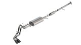 Borla 23-24 Chevrolet Colorado / 23-24 GMC Canyon S-Type Catback Exhaust w/Black Chrome Tips thumbnail 1