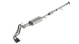 Borla 23-24 Chevrolet Colorado / 23-24 GMC Canyon S-Type Catback Exhaust w/Black Chrome Tips thumbnail 4