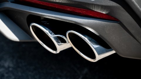 Borla 2024 Ford Mustang GT 5.0L V8 3 in ATAK Catback Non-Active Exhaust- Chrome Quad Tip thumbnail 2