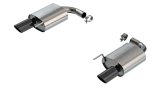 Borla 2024 Ford Mustang GT 5.0L V8 w/o Active Exhaust S-Type Axle-Back Exhaust System - Black Chrome thumbnail 4