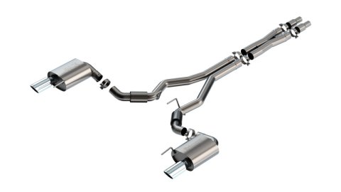 Borla 2024 Ford Mustang GT 5.0L V8 w/o Active Exhaust S-Type Cat-Back Exhaust System thumbnail 1