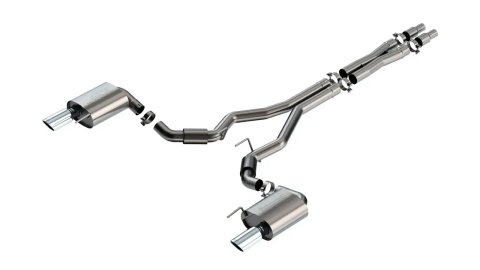 Borla 2024 Ford Mustang GT 5.0L V8 w/o Active Exhaust S-Type Cat-Back Exhaust System thumbnail 2