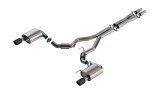 Borla 2024 Ford Mustang GT 5.0L V8 w/o Active Exhaust S-Type Cat-Back Exhaust System - Carbon Fiber thumbnail 1