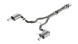 Borla 2024 Ford Mustang GT 5.0L V8 w/o Active Exhaust ATAK Cat-Back Exhaust System thumbnail 1