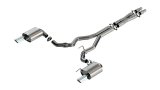 Borla 2024 Ford Mustang GT 5.0L V8 w/o Active Exhaust ATAK Cat-Back Exhaust System thumbnail 2