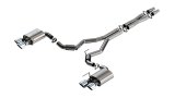 Borla 2024 Ford Mustang Dark Horse 5.0L V8 w/ Active Exhaust S-Type Cat-Back Exhaust System thumbnail 1