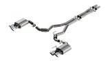 Borla 2024 Ford Mustang Dark Horse 5.0L V8 w/ Active Exhaust S-Type Cat-Back Exhaust System thumbnail 2