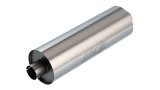 Borla Specialty Muffler 3in Center In/Out 7.75in Dia. 24in Body 29in OAL Touring Notched thumbnail 1