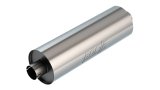 Borla Specialty Muffler 3in Center In/Out 7.75in Dia. 24in Body 29in OAL Touring Notched thumbnail 2