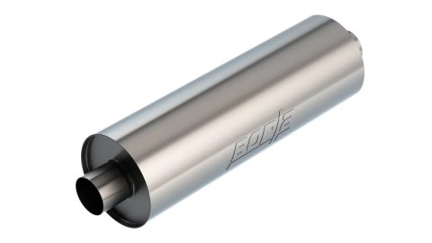 Borla Specialty Muffler 3in Center In/Out 7.75in Dia. 24in Body 29in OAL Touring Un-Notched thumbnail 3