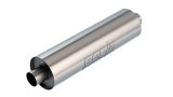 Borla Specialty Muffler 2.75in Center In/Out 6.75in Dia. 24in Body 29in OAL S-Type Un-Notched thumbnail 1