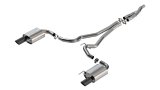 Borla 2024 Ford Mustang 2.3L Ecoboost 2.50 S-TYPE Black Chrome Catback Exhaust - Non-Active thumbnail 1
