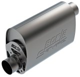 Borla CrateMuffler LS3 3in Offset In/Offset Out 14in x 4.35in x 9.10in Oval Muffler S-Type thumbnail 1
