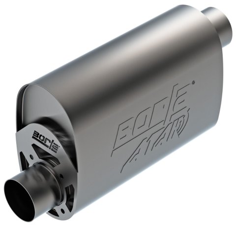 Borla CrateMuffler LS3 3in Offset In/Offset Out 14in x 4.35in x 9.10in Oval Muffler ATAK