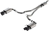 Borla 2024 Ford Mustang 2.3L Ecoboost S-Type Catback Exhaust CF BA w/ Quad Tips - Non-Active thumbnail 1