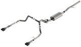 Borla 2024 Chevy Silverado 1500 6.2L V8 Touring Catback Exhaust w/ Simulator - CF Black Anodized thumbnail 1
