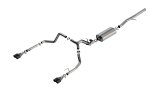 Borla 2024 Chevy Silverado 1500 6.2L V8 Touring Catback Exhaust w/ Simulator - CF Black Anodized thumbnail 2