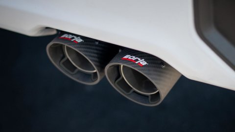 Borla 2024 Chevy Silverado 1500 6.2L V8 ATAK Catback Exhaust w/ Simulator - CF Black Anodized thumbnail 3