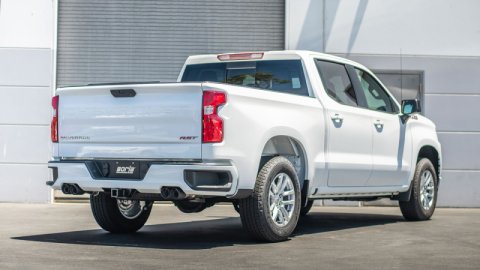 Borla 2024 Chevy Silverado 1500 6.2L V8 ATAK Catback Exhaust w/ Simulator - CF Black Anodized thumbnail 4