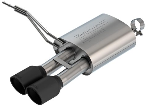Borla 14-24 Mini Cooper S (F55) S-Type Axle-Back Exhaust System - Black Coated Tips thumbnail 1