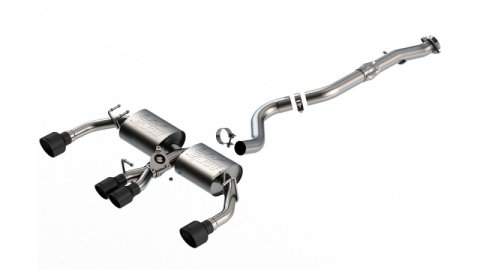 Borla 23-24 Toyota GR Corolla ATAK Cat Back System w/ Black Tips thumbnail 2
