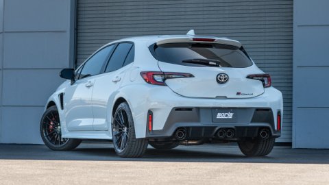 Borla 23-24 Toyota GR Corolla ATAK Cat Back System - Carbon Fiber & Black Anodized thumbnail 3
