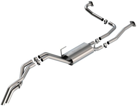 Borla 22-24 Nissan Frontier S-Type Cat Back System - Rock Crawler Design thumbnail 1