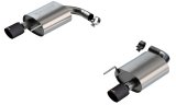 Borla 2024-2025 Ford Mustang Eco Boost 2.3L S-Type Axle Back Exhaust w/ Carbon Fiber Tips thumbnail 1