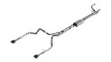 Borla 24-25 Chevy Silverado 1500 (6.2L V8) S-Type Cat Back - 3.5in Carbon Fiber Black Anodized Tips thumbnail 1