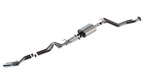Borla 2024+ Toyota Tacoma (Coil Springs Only) S Type Catback System - Chrome Tip