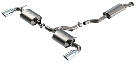 Borla 19-24 Toyota Rav4 (excl. Hybrid) 2.25in S-Type Cat Back Exhaust thumbnail 1