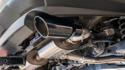 Borla 19-25 Toyota RAV4 (excl. Hybrid) 2.25 S-Type Cat Back Exhaust - Black Chrome thumbnail 2