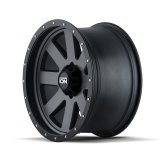 ION Type 134 18x10 / 5x139.7 BP / -19mm Offset / 108mm Hub Matte Gunmetal/Black Beadlock Wheel thumbnail 3