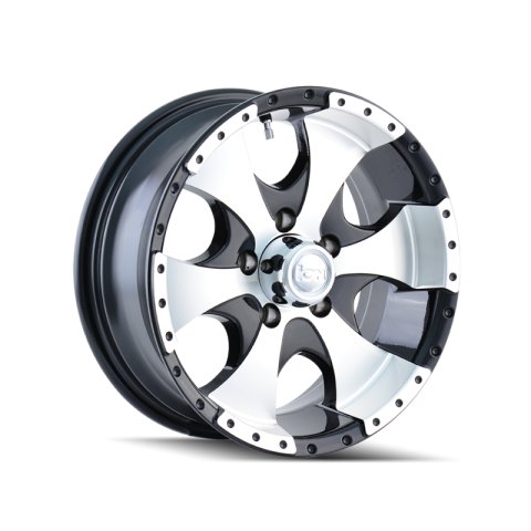 ION Type 136 14x6 / 5x114.3 BP / 0mm Offset / 83.82mm Hub Black/Machined Wheel thumbnail 5