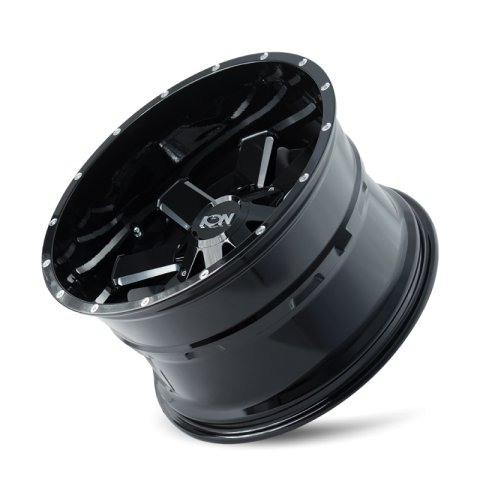ION Type 141 20x9 / 8x180 BP / 18mm Offset / 124.1mm Hub Gloss Black Milled Wheel thumbnail 3