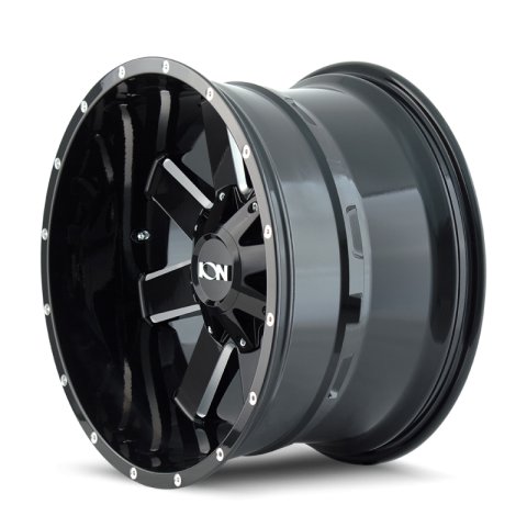 ION Type 141 17x9 / 6x135 BP / 18mm Offset / 106mm Hub Gloss Black Milled Wheel thumbnail 1