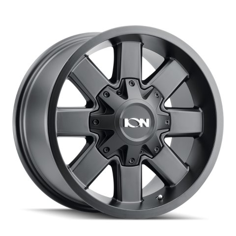 ION Type 141 18x9 / 8x180 BP / 18mm Offset / 124.1mm Hub Satin Black Wheel thumbnail 1