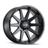 ION Type 143 20x9 / 6x135 BP / 0mm Offset / 87.1mm Hub Matte Black Wheel thumbnail 3