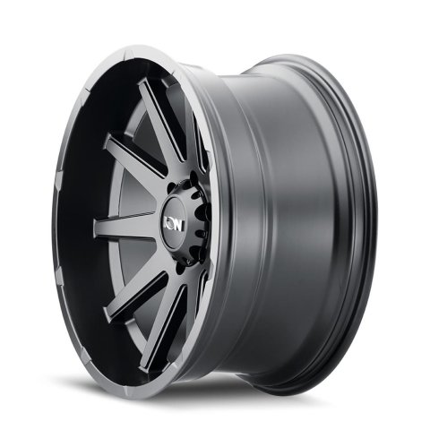 ION Type 143 17x9 / 5x127 BP / 18mm Offset / 71.5mm Hub Matte Black Wheel thumbnail 2